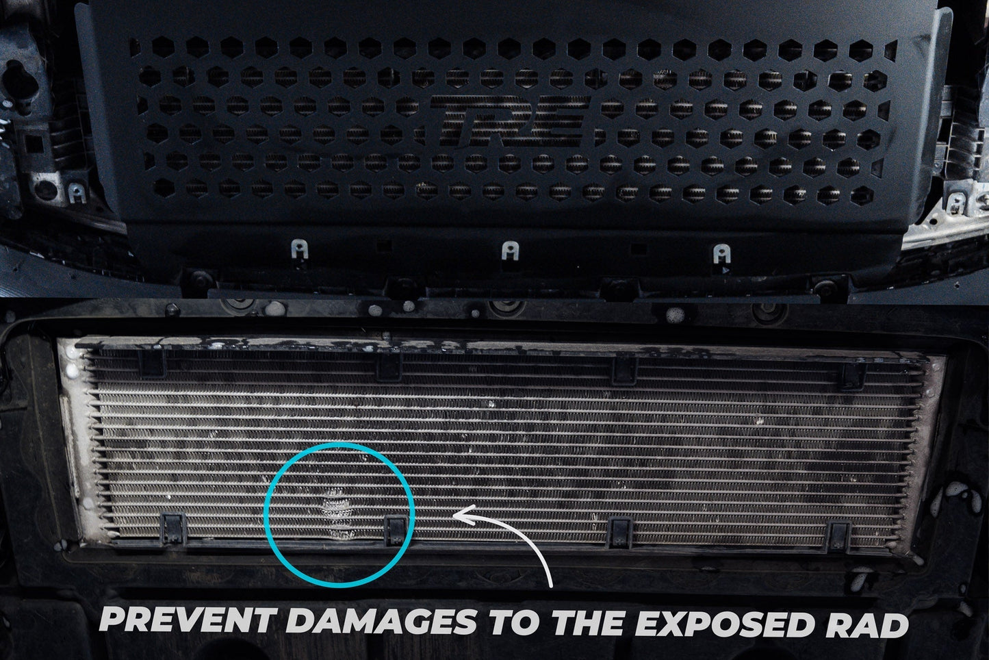 TREVORA G8X M2 / M4 / M4 Metal Skid Plate Under Tray (Oil Cooler Guard)