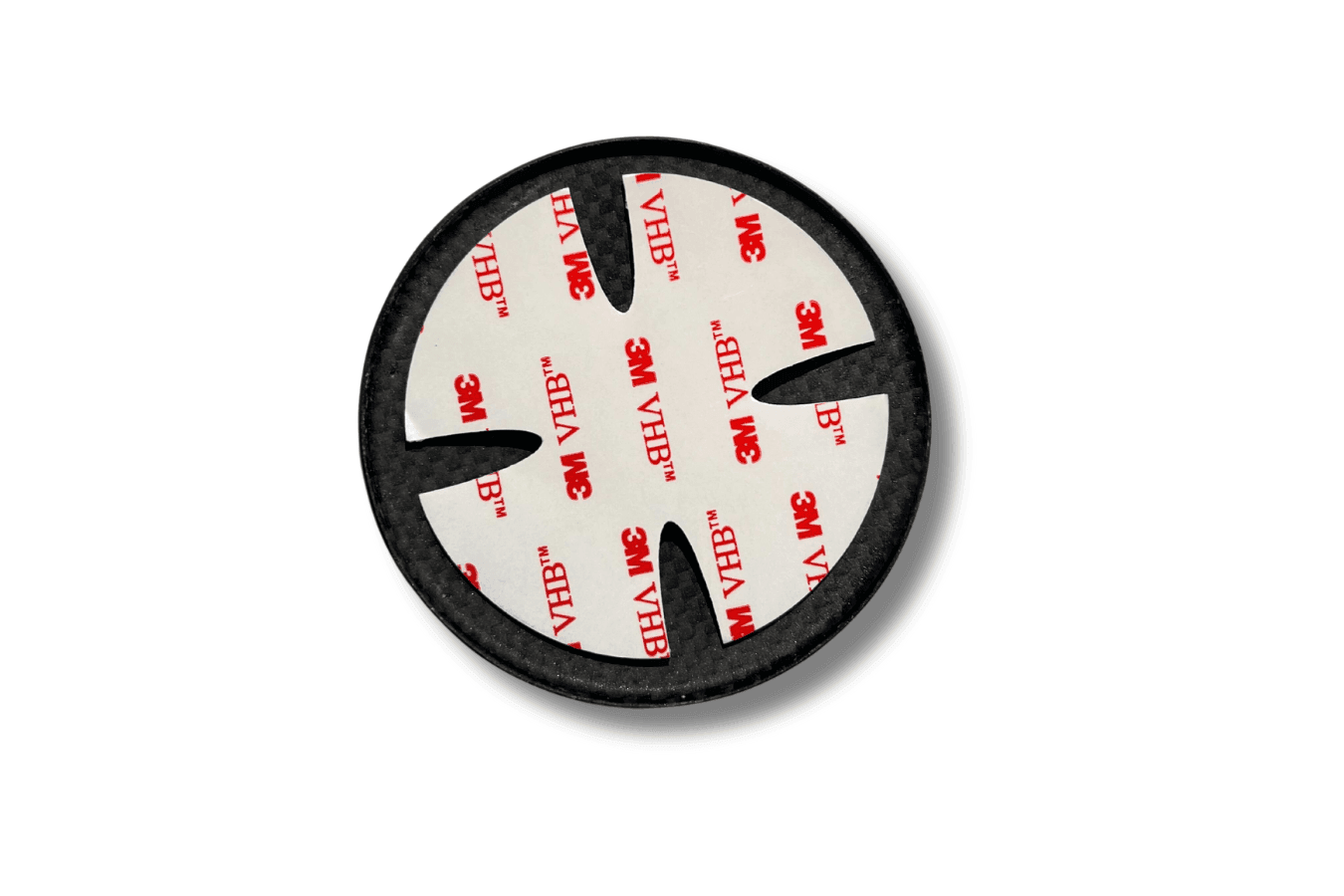 BMW Roundel Emblem Covers - Forged Carbon Fiber Style Emblem