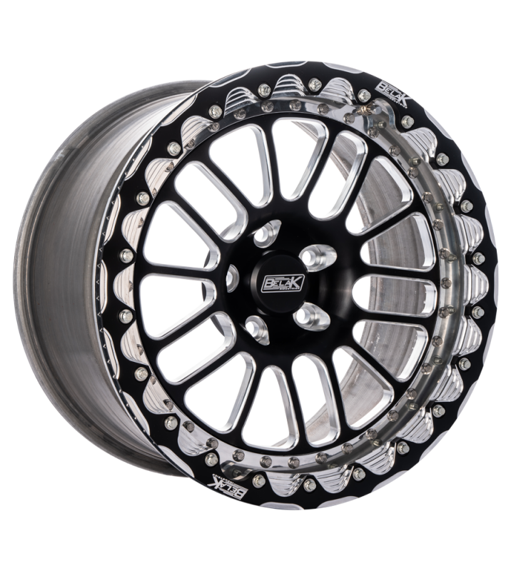 Belak Wheels Belak 18x10 / 6.75in BS / 5x120 BP / High Pad / Series 2 Wheel - Single Beadlock 18105120S26BS-SBL