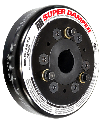 ATI Damper - 6.325in - Steel - Chevy SB / 90 Deg V6 - 409 - Pont 4Cyl - 3 Ring - 1Pc