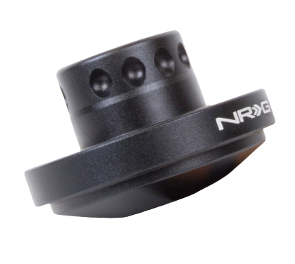 NRG Short Spline Adapter - Polaris RZR / Ranger (Secures w/OEM Lock Nut / Fits Quick Lock) - Black