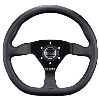 Sparco Strwhl Ring L360 Leather Black