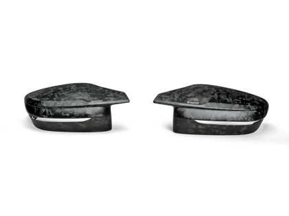 Akrapovic BMW M2 Coupe (G87) Chopped Carbon Fiber Mirror Cap Set - Matte