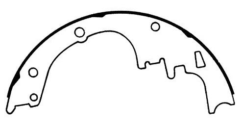 Porterfield Brake Shoes for 1974 CHEVROLET CHEVELLE