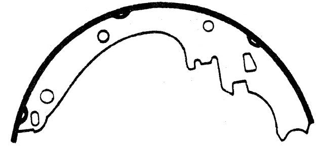 Porterfield Brake Shoes for 1998 DODGE RAM 1500 2WD