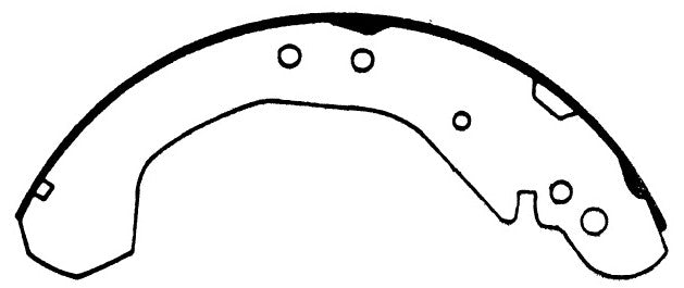 Porterfield Brake Shoes for 1991 GMC C1500 2WD Std Cab Std Ch