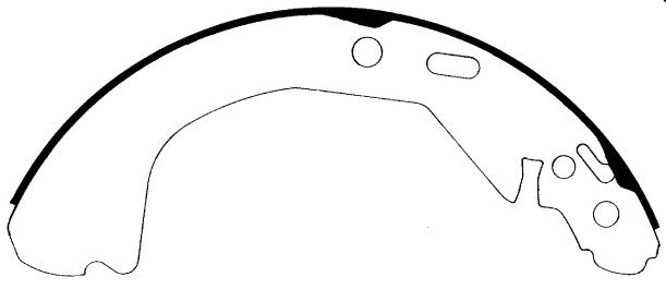 Porterfield Brake Shoes for 2003 CHEVROLET MALIBU