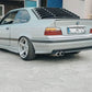 BMW E36 Coupe Series 3 Black Back Windshield Louvers (1992 - 1999)