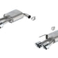 Ford Racing 2024 Mustang 5.0L Extreme Non-Active Axle-Back w/Valance - Chrome Tip M-5230-M5ECV