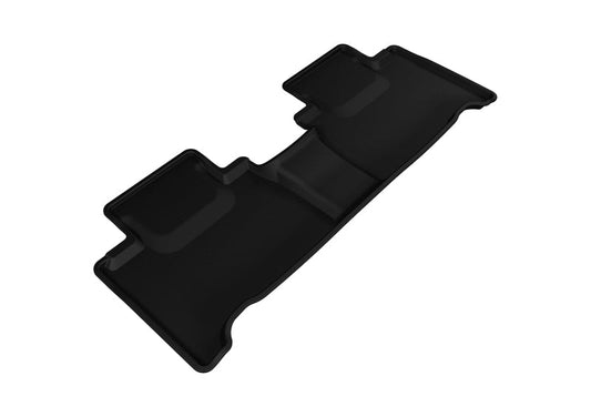 3D MAXpider 2015-2020 Lexus NX/NX Hybrid Kagu 2nd Row Floormats - Black L1LX05121509