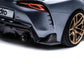 ADRO A90 Supra Carbon Rear Bumper Winglet Set