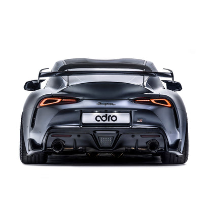 ADRO A90 Supra Carbon Rear Bumper Winglet Set