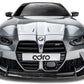ADRO G8X M3 / M4 Carbon Front Lip - OE Bumper