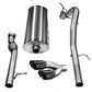 Corsa 11-14 GMC Yukon 6.2L V8 3in Cat-Back Single Side w Twin 4in Black Pro-Series Tips 14882BLK