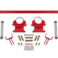 BMR Suspension BMR 79-04 Ford Mustang 1.25in Rear Weld-on Anti-roll Bar Kit - Hollow - Red ARB730R
