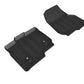 3D MAXpider 15-22 Ford F150 Supercrew Hybrid Insert Kagu 1st Row Floormat for L1FR08304609 - Black SLFR083
