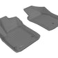 3D MAXpider 2012-2019 Fiat 500/500E Kagu 1st Row Floormat - Gray L1FA00311501