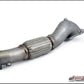 AMS Performance 08-15 Mitsubishi EVO X Widemouth Downpipe w/Turbo Outlet Pipe AMS.04.05.0001-1