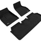 3D MAXpider 15-19 Tesla Model S Elegant 1st 2nd Row - Floor Mat Set (Black) L1TL01304709