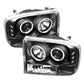 Spyder Ford F250 Super Duty 99-04 Projector Version 2 CCFL Halo LED Blk PRO-YD-FF25099-1P-G2-CCFL-BK 5030122