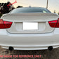 2006-2011 BMW E90 3-Series Trunk Spoiler OE Style Fiberglass Rear Wing