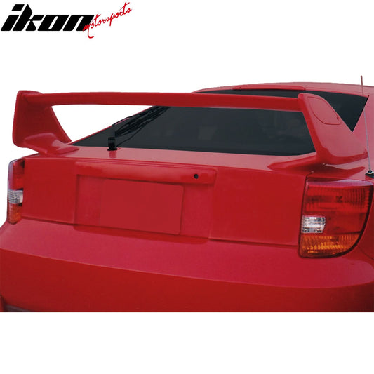 2000-2005 Toyota Celica 3PC Style Gray Primer Rear Trunk Spoiler FRP