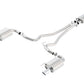 Borla Touring Cat-Back 15 Ford Mustang GT 5.0L V8 MT/AT 2.5in pipe 4in tip 140589