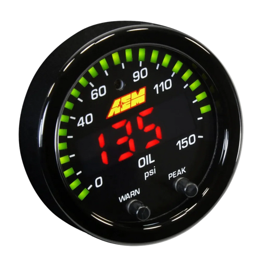 AEM X-Series Fluid Pressure Gauge Kit