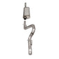 Corsa 18-21 Jeep Wrangler JLU 3.6L Sport 2.75in Cat-Back Exhaust w/ Turn Down Tip 21123