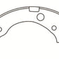 Porterfield Brake Shoes for 2008 HONDA CIVIC Coupe LX