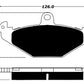 Porterfield Brake Pads for 2004 LOTUS ELISE