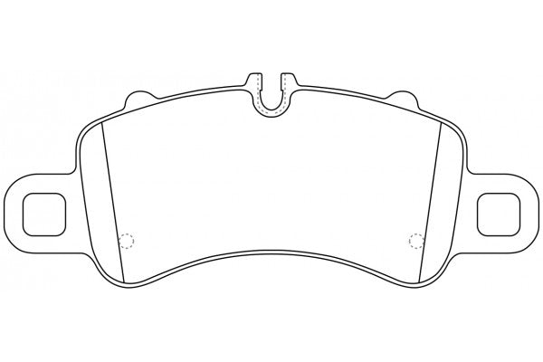 Porterfield Brake Pads for 2018 PORSCHE 911 Carrera w/ Iron Discs