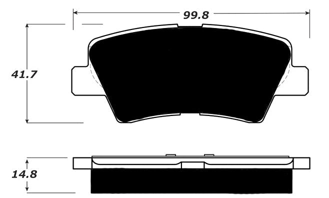 Porterfield Brake Pads for 2018 HYUNDAI VELOSTER Turbo