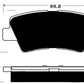 Porterfield Brake Pads for 2014 HYUNDAI VELOSTER Turbo