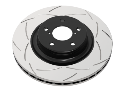 DBA 15-18 Ford Mustang GT w/ Performance Package Front Slotted 4000 Series Rotor
