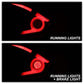 Spyder 16-18 Honda Civic 4 Door Light Bar LED Tail Lights - Black Smoke (ALT-YD-HC164D-LB-BSM) 5086440