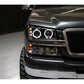 Spyder Chevy Silverado 1500 03-06 Projector LED Halo LED Amber Reflctr Blk PRO-YD-CS03-AM-BK 5009456