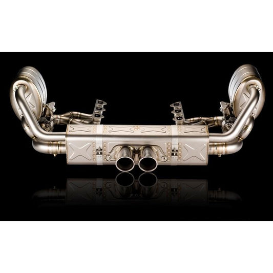 Akrapovic 09-12 Porsche 911 GT3/RS 3.8 Evolution Line w/ Header (Titanium) - Req 01-08-28-0001 S-PO997GT3FLE