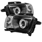 Spyder Chevy Camaro 10-13 Projector Headlights Dual Halo LED Halo Blk High/ PRO-YD-CCAM2010-HL-BK 5034236
