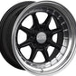 XXR 002.5 Wheel Black / Machined Lip 15x8 +20 4x100,4x114.3