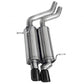 Corsa Performance 01-06 BMW 325i/ci Convertible E46 Black Sport Axle-Back Exhaust