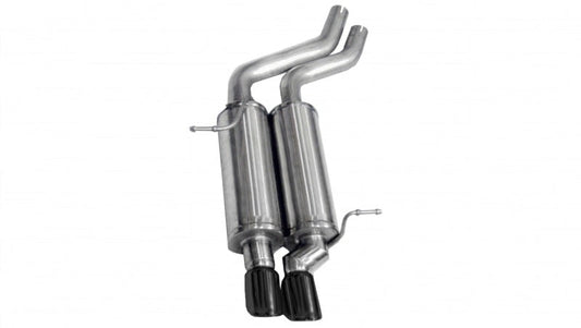Corsa Performance 01-06 BMW 325i/ci Convertible E46 Black Sport Axle-Back Exhaust
