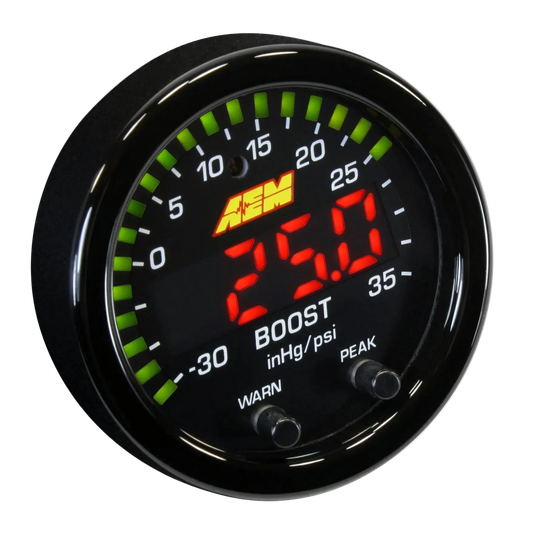 AEM X-Series Boost Gauge Kit (0-35 psi)