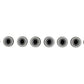 Ford Racing M14 x 1.5 Black Lug Nut - Set of 8 M-1012-SB