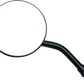 BikeMaster 3in Adjustable Round Mirror 10mm - Each - Black 600803
