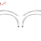 1999-2007 Ford F-250 & F-350 Super Duty Chrome Fender Flares ABS