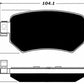 Porterfield Brake Pads for 2017 MAZDA 6