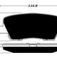 Porterfield Brake Pads for 2018 KIA STINGER