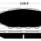 Porterfield Brake Pads for 2011 SUBARU LEGACY SEDAN 2.5i
