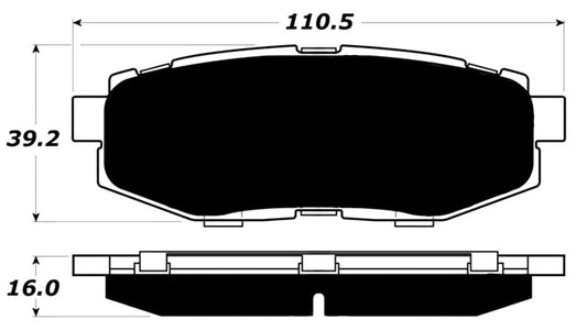 Porterfield Brake Pads for 2017 TOYOTA 86